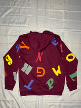 Load image into Gallery viewer, Alphabet Hoodie Youth
